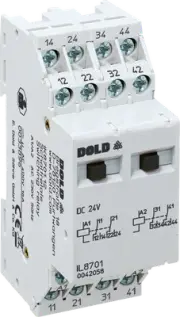 DOLD 0043218 Input-Output Interface Relay IL8701.14 DC220V