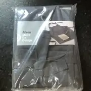 Made By Design Cotton Utility Apron- Cooking, Crafts, w/ Pockets Gray 2 pack