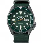 SEIKO 精工 5 SPORTS 系列 4R36-07G0H(SRPD77K1)-綠帆布/42.5MM(SK032)