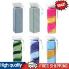 620ml Collapsible Water Bottle Leak-Proof BPA Free with Straw for Gym Travel NEW