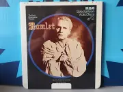 Hamlet CED NEW RCA Videodisc Part 1 & 2 1948 Laurence Olivier Shakespeare Aylmer