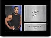 HWC Trading A4 Christopher Judge Stargate SG-1 Gifts Printed Signed Autograph Picture for TV Show Fans