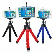 Universal Flexible Mini Octopus Tripod Bracket Mobile Camera Holder Mount (3pcs Mix Colors)