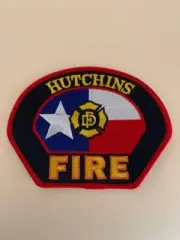 Fire Department Patch - Hutchins, Texas