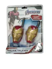 KID DESIGNS AV202 KIDS WALKIE TALKIES AVENGERS STATIC FREE IronMan