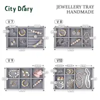 在飛比找蝦皮購物優惠-[CITY DAIRY]Jewellery tray dra