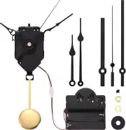 Hicarer Quartz Pendulum Trigger Clock Movement Chime Music Box Completer