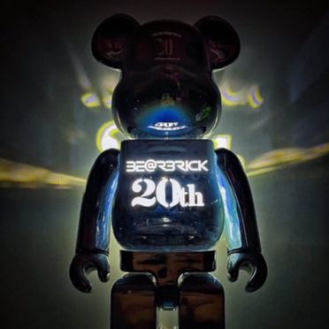 未開封 BE@RBRICK 20th DEEP CHROME Ver 400%-