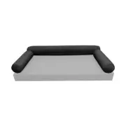 |COVER ONLY| STYLE 6 Twin Bolster Pillow Daybed Porch Swing Pipe Trim AD003