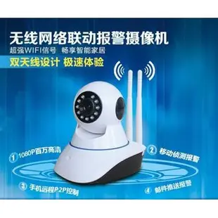 【Max魔力生活家】IP Camera 雙天線網路攝影機 網路監視器 無線 IP Cam 防盜偵測監控 (特價中)