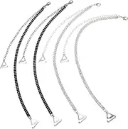 [WOFASHPURET] 2 Pairs Rhinestone Bra Straps Clear Top Coat Rhinestone Trim Replacement Bra Straps Belts for Dresses Dress Straps for Strapless Dress Bling Pearl Women's Accessories Rhinestones