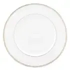 Dinner Plate Federal Gold, White