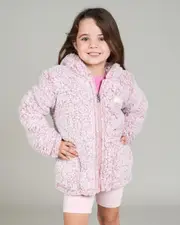 [Rip Curl] Rip Curl Toddlers' Dark & Stormy Jacket in Pink Size 5-6 5-6 Pink