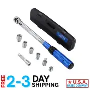 Precision 3/8-Inch Drive Click Torque Wrench Set - 10-100ft.lb/20-135Nm