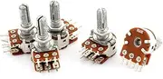 Aexit (Potentiometer) Pcs B50K Type 50K Ohm Terminals Dual Linear Rotary (47ry254qf469) Taper Potentiometer
