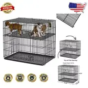 Midwest Homes Puppy Playpen Crate - Collapsible, Safe Space for Play & Training