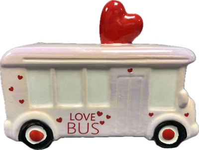2025 TARGET VALENTINE DAY Spritz Ceramic LOVE BUS NEW