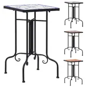 Mosaic Side Table Ceramic Accent Balcony Poolside Table Multi Colours vidaXL