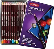[Derwent] Coloursoft Pencil Set - 12-Color Tin Set