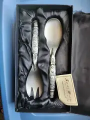 Native Essence Pewter Plated Serving set New In Box