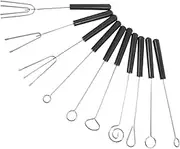 Alipis 10pcs Chocolate Dipping Forks Versatile Kitchen Tools for Fondue Candy Making and BBQ for Chocolate Cheese and Dessert Preparation