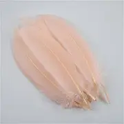 20Pcs 15-20Cm Hard Stick Goose Feathers for Crafts Feather Jewelry Wedding Party Decoration Shell pnnrk