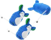 Totority 3Pcs Plush Mice Shape Cat Interactive Mouse Kitten Teething Soft Pet for Cats Unique Reduce Boredom and Loneliness Present for Cat Lovers