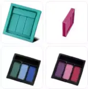 MAKE UP COMPACT Silicone Mould Mold: Soap Candle Resin Fondant Chocolate Cakes