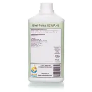 1L Shell Tellus S2 MA 46 (Tellus DO) ISO VG 46 Detergent Hydraulic Fluid Oil