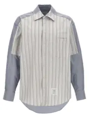 [Thom Browne] Thom Browne-Patchwork Shirt Camicie Multicolor-Uomo 1 Multicolor