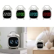 Electronic LED Alarm Digital Alarm Clock Tabletop Clock for Office Bedside