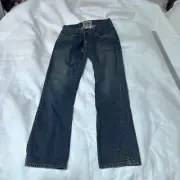 TRUE RELIGION Women's 26 JOEY Big T- Flare Light Blue W/Flaps Pockets NWT
