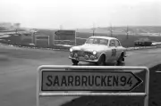 Anders Sigurdson Ingvar Strom Volvo 122 1967 Rally Car Old Photo