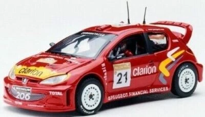 1/43 Vitesse 43006 L/E Peugeot 306 WRC 2003 Turkey Rally #21 Panizzi & Panizzi