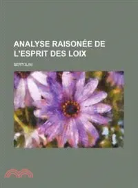 在飛比找三民網路書店優惠-Analyse Raisonee De L'esprit D