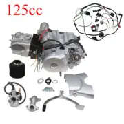 125cc Semi-Auto Electric Start Motors Engine + Wiring for Go Kart Quad Bikes ATV