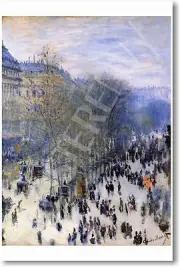 Claude Monet - Boulevard des Capucines 1873 - NEW French Fine Art Print POSTER