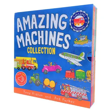 【新品/QR付き】Amazing Machines Collection 10冊 神奇機械大集合10冊合售Amazing Machines 10-Book with QR Codes Pack