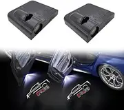 uunonaha 2Pcs Car Door Lights, LED Logo Projector Lights Car Door Step Courtesy Welcome Lights Shadow Ghost Lights Fit for All Car Models (FX4)