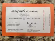 2025 RARE Official Trump Vance Inauguration | Orange SOUTH Ticket