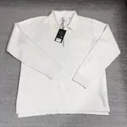 7 Diamonds Sweater Mens Extra Large Quarter Zip Polo Pullover Pocket Knit a45345