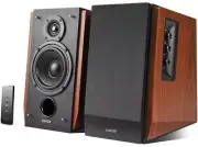 Edifier R1700BT Bluetooth Lifestyle Bookshelf Studio Speakers Brown - BT/Dual 3.