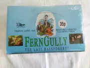 1992 Fern Gully Trading Card 48 Pack Box Factory Sealed Dart Flipcards