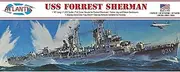 Atlantis USS Forrest Sherman Destroyer Plastic Model Kit 1/320 Made in The USA