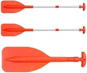 Heavy Duty Aluminium Adjustable Telescopic Paddle Kayak Boat Marine 53cm-108cm