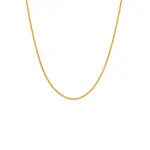 9ct Gold 40cm Solid Curb Chain