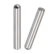 10x70mm Dowel Pins, 2pcs Round Head Flat Chamfered End Dowel Pin