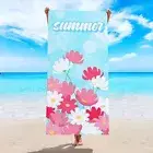 Absorbent Microfiber Beach Towel Quick Drying Bath Towel Vacationing