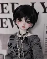 1/4 BJD Doll Farkas White Color A-Free Face Make UP+Free Eyes