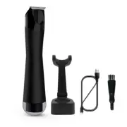 Pubic Hair Trimmer for Men Epilator Rechargeable Shaver for